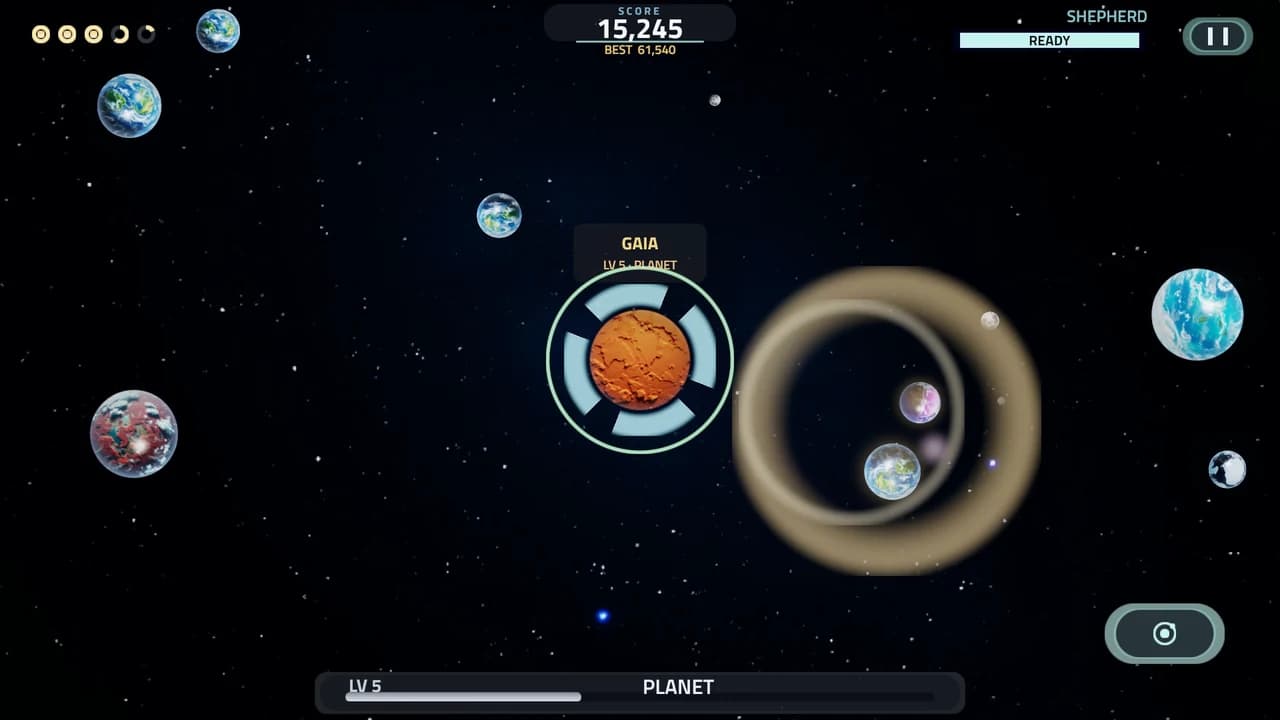 The rival KORATH shattered: a ring of light and fresh debris where it was.